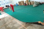 防靜電膠墊作為鋪地材料鋪設地面為何要關注阻燃性？